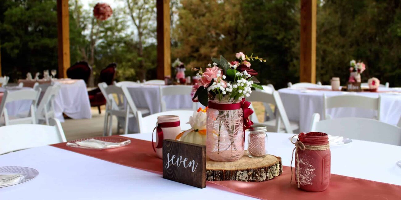 reception table seating